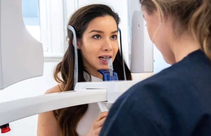 To assist in diagnosis, it may be necessary for a routine dental x-ray to be taken or for other tests to be performed.