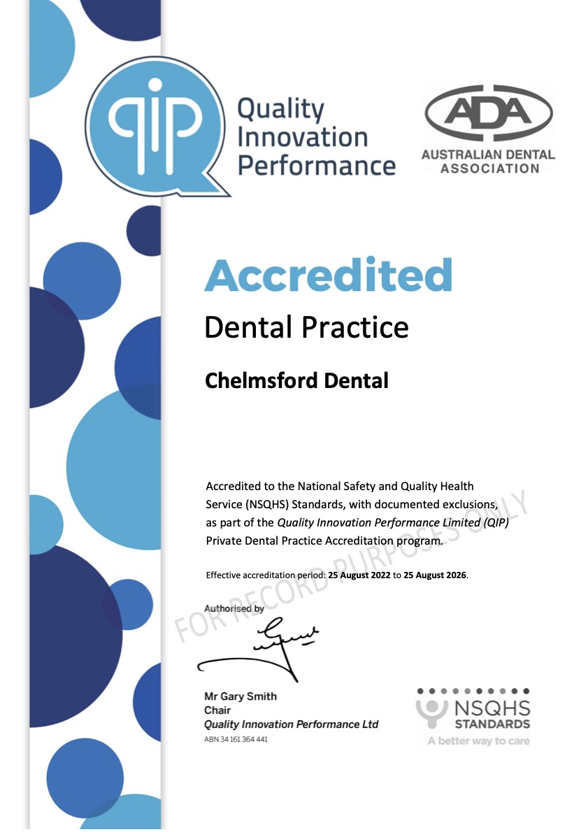 Accredited Dental Practice