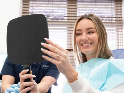 In-chair teeth whitening treatment at Chelmsford Dental in Mount Lawley, Perth