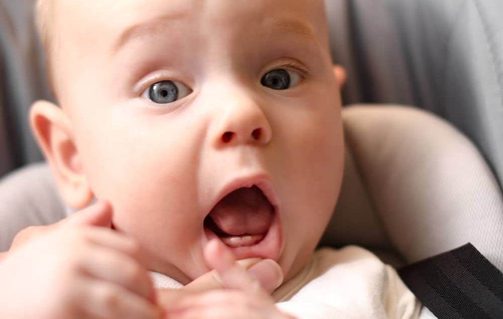 Oral hygiene is very important in babies, even before the teeth are out.
