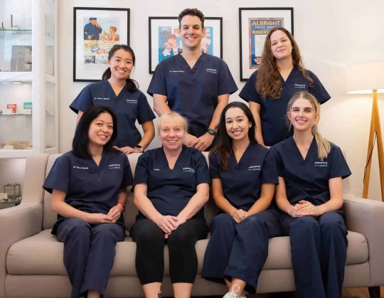 a team photo of chelmsford dental