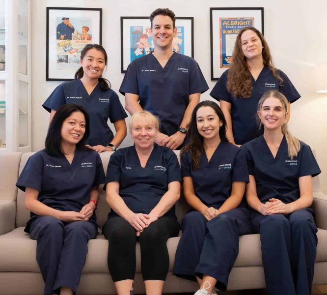 a team photo of chelmsford dental